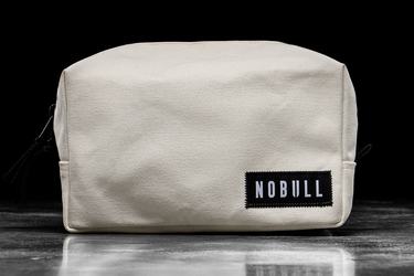 Nobull Waxed Canvas Kit Men's Bags White | Australia (FZ8519)